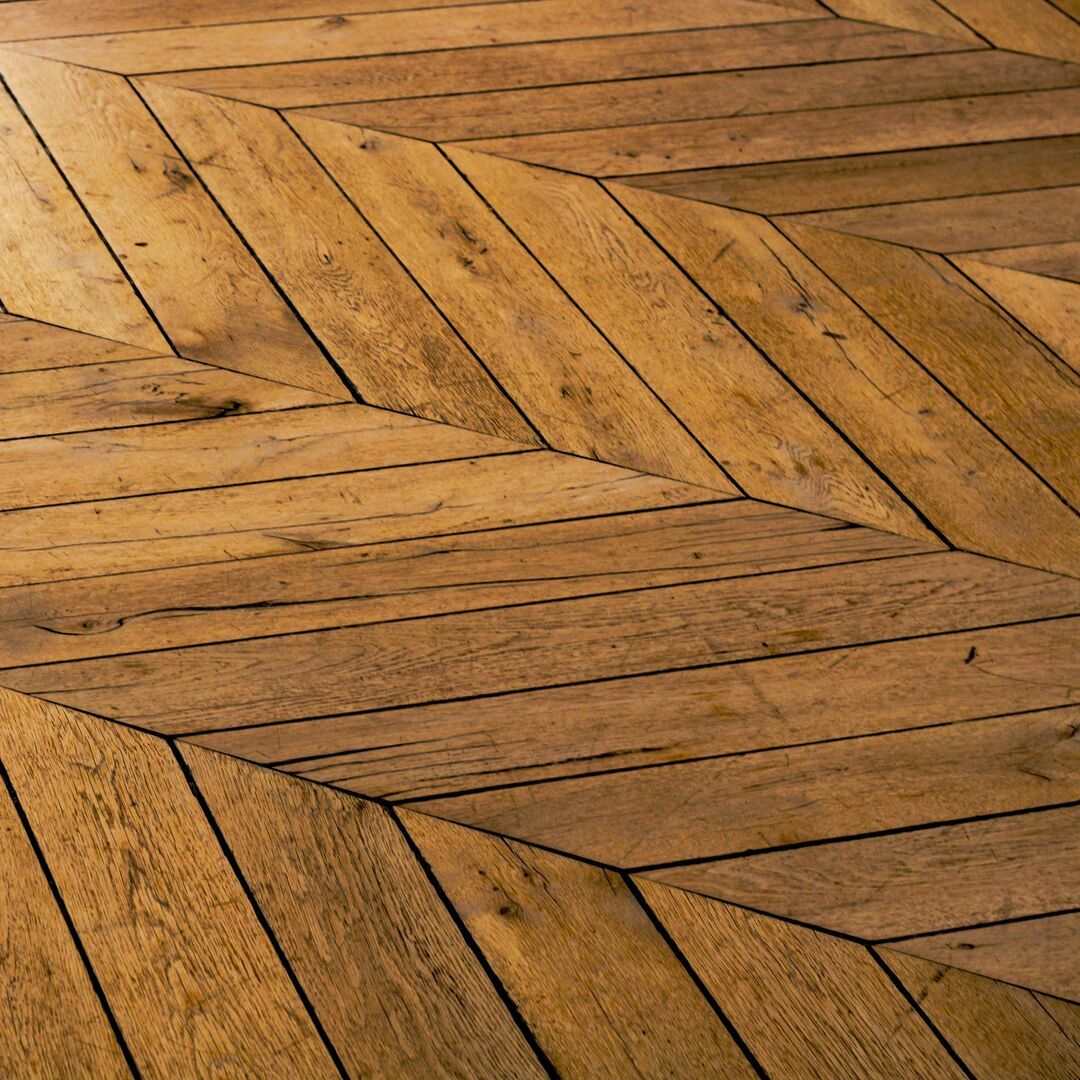 Revamped wood floor in an Edinburgh period home
